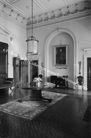 ROCKINGHAM HOUSE   ENTRANCE HALL